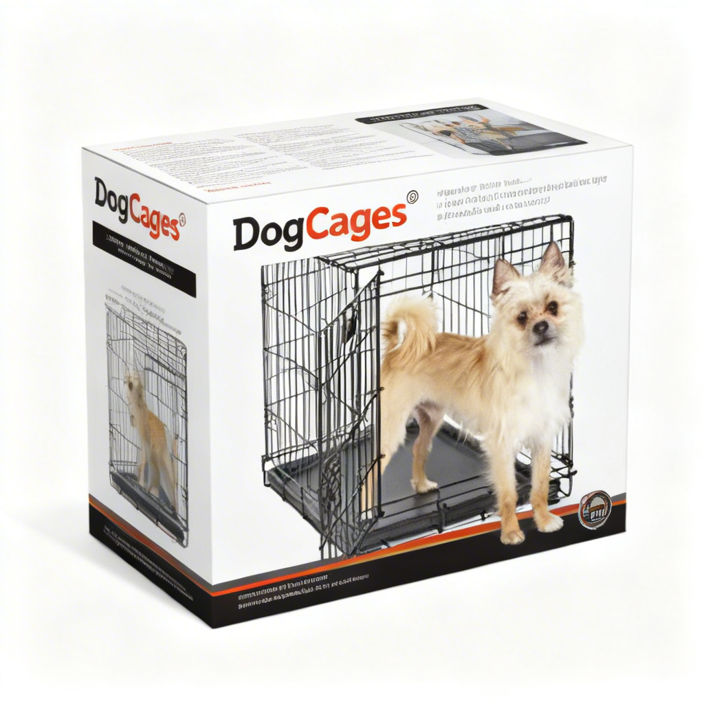 DogCages® Pup’s Secret Cloud Fortress: Ultra-Cozy, Safe Foldable Dog Crate – Your Fur Baby’s Private Retreat for Napping, Play & Stress-Free Days