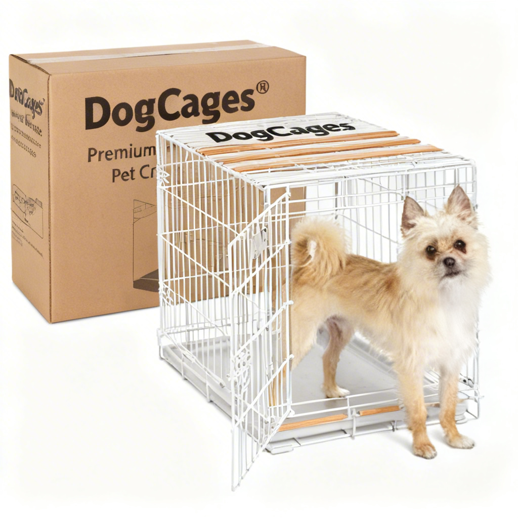 DogCages® Canine Royal Castle: Chew-Proof, Ventilated Dog Crate – Your Furry Monarch's Cozy Sleep & Play Sanctuary