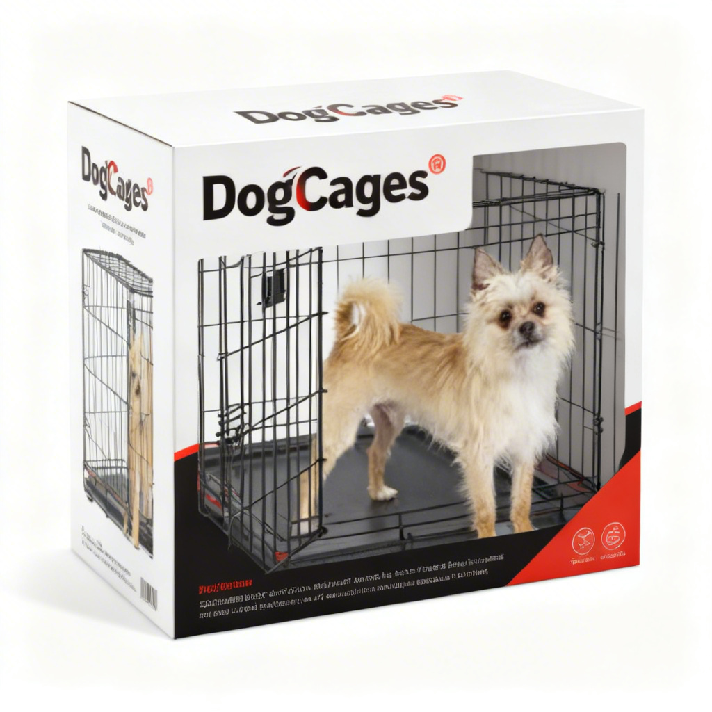 DogCages® Canine Dream Fortress: Escape-Proof, Ultra-Plush Dog Crate | Your Fur Baby’s Private Safe Space for Snoozes & Stress-Free Days 🐶