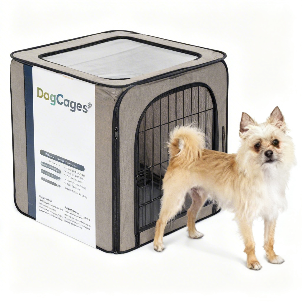 DogCages® Canine Cloud Castle: Escape-Proof, Ultra-Plush Dog Retreat for Stress-Free Naps, Play & Solo Adventures 🐶