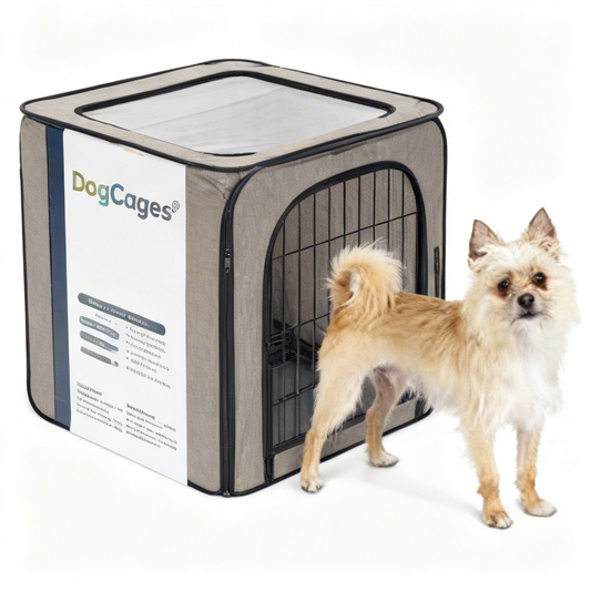 DogCages® Canine Cloud Castle: Escape-Proof, Ultra-Plush Dog Retreat for Stress-Free Naps, Play & Solo Adventures 🐶
